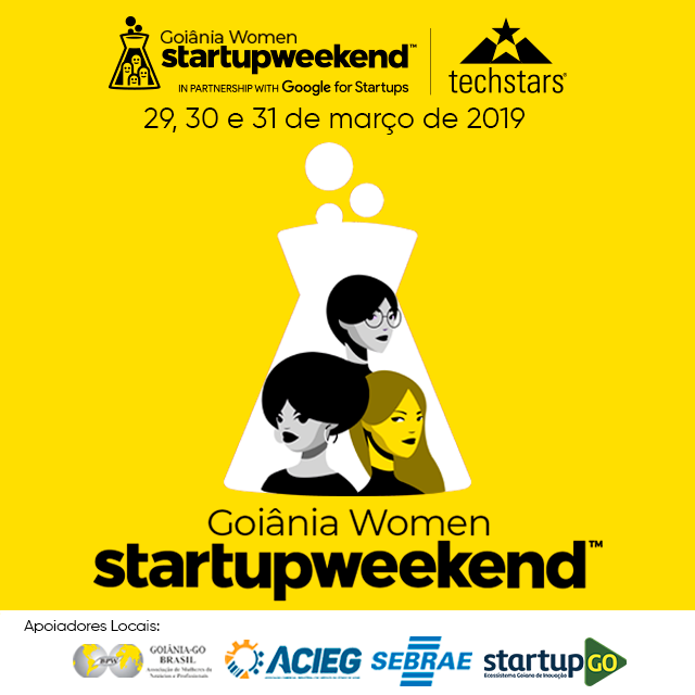 Techstars Startup Weekend Women Goiânia 2019